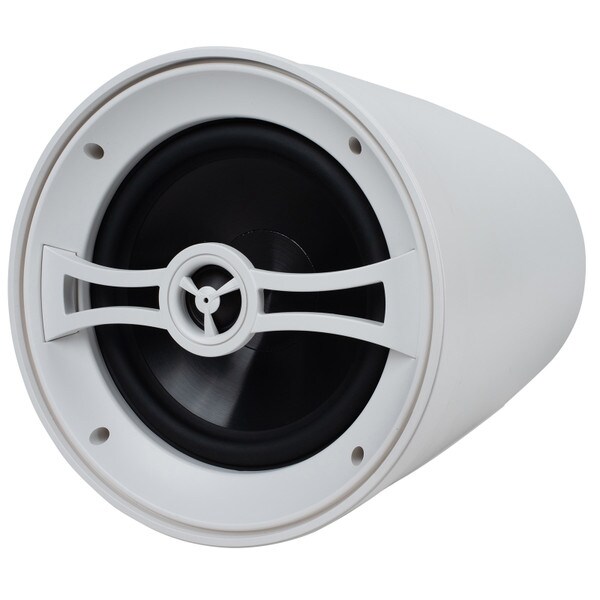 Main product image for Dayton Audio 8" Commercial Audio Pendant Speaker 70V/100V/8 Ohm White WP80XTW310-097